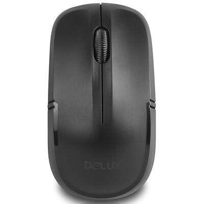 

Colorful (DeLUX) M136 wireless optical mouse fourth gear DPI cycle switch lightweight portable black