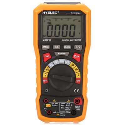 

Huayi (PEAKMETER) MS8236 Истинный RMS цифровой мультиметр