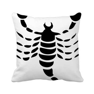 

Constellation Scorpio Zodiac Sign Square Throw Pillow Insert Cushion Cover Home Sofa Decor Gift