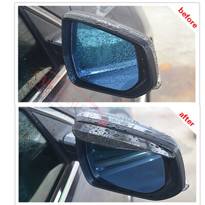 

Новый 2018 автомобилей универсальный Rain Shield наклейки автомобилей заднего зеркала Styling Rain Shade Бесплатная доставка