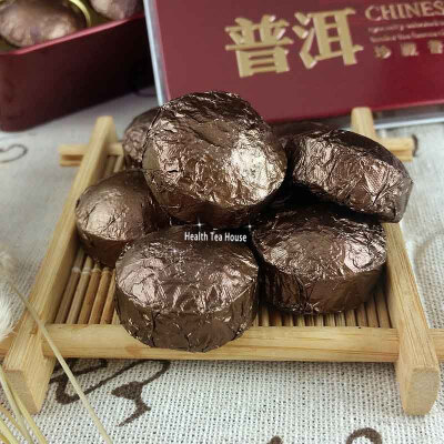 

2011 yr Aged Mini Puer Tuocha Tin Foil Gift Packing Puerh Puer Tea Gift 75g Aged puerh best organic tea