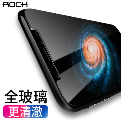 

Locke (ROCK) Apple X tempered film / iPhone10 glass film / cell phone HD explosion-proof foil 0.18MM transparent