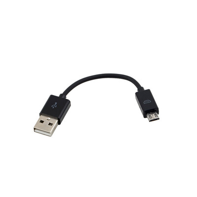 

10CM USB 20 A to Micro B Data Sync Charge Cable Cord For Cellphone PC Laptop