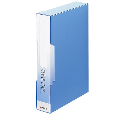 

Comix NF80AK-1 80 pages A4 large capacity booklet document book with blue shell