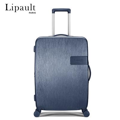 

Lipault suitcase sleek minimalist universal wheel trolley case 25 inch men&women travel suitcase boarding hard box AU916002 charcoal gray