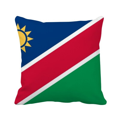 

Namibia National Flag Africa Country Square Throw Pillow Insert Cushion Cover Home Sofa Decor Gift