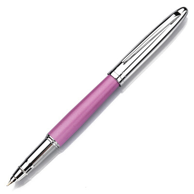 

Hero HERO 100 ladies 10K gold tip pen ink pen gold pen plum red