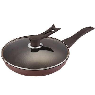 

Jingdong Supermarket De Shi Long DESLON Tao Jing diamond poly energy non-smoke non-stick flat bottom frying pan 30CM DTJ-J503