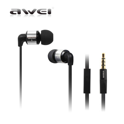 

ES-600i 3.5mm Stereo Hi-fi In-ear Metal Earphones Heavy Bass Music Headset Headphones with microphone