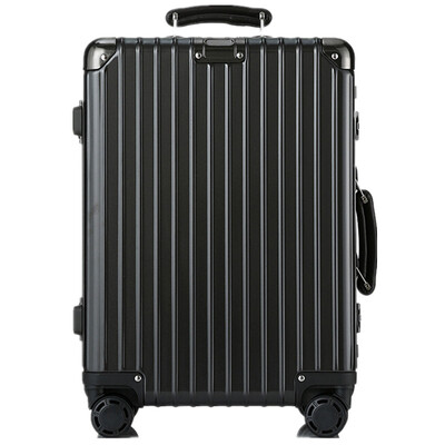 

LATIT Business Aluminum Frame Suitcase Leisure Travel Luggage 20 inches with Mute Universal Wheel