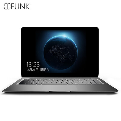 

iFunk Wing S 14 inch all-metal thin&light laptop STD002A M3-7Y30 8G 128G solid state drive IPS backlit keyboard Win10 black