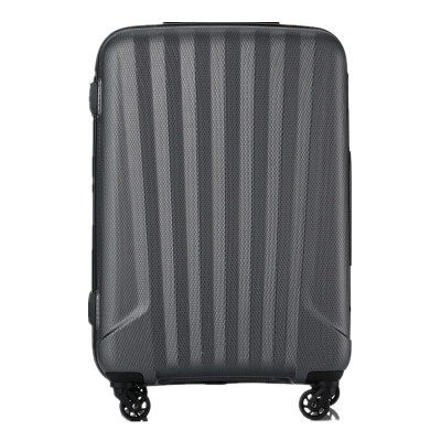 

LATIT ABS Zippered Travel Trolley Trolley Case 24 "Caster GRAY GRAY