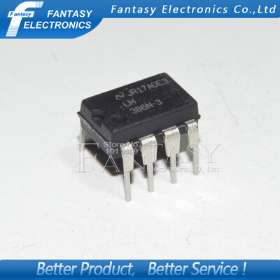 

10PCS LM386N-3 DIP8 LM386-3 DIP new and original IC free shipping