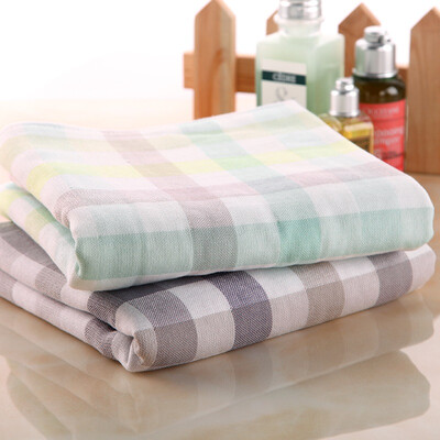 

Montagut towels home textiles gauze square towel 2 cotton thin&comfortable simple&elegant generous men&women universal green gray 85g Article 34x75cm