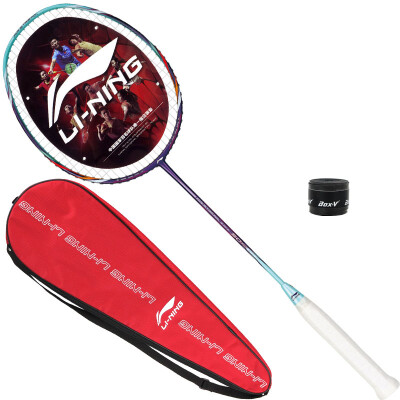 

Li Ning LI-NING badminton racket 5U ultra-light series single storm WS500 blue blue already threaded