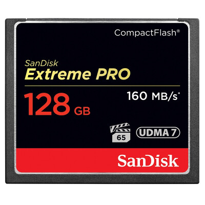 

SanDisk (SanDisk) скорость 128GB чтения 160MB / s скорость записи 150MB / s Экстремальный Ультра скорость CompactFlash карты UDMA7 CF карты