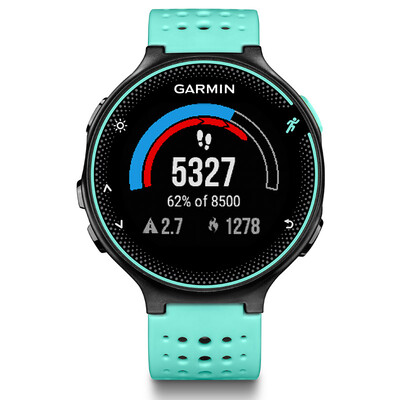 

Garmin Forerunner235 (FR235) Поддержка UnionPay Watch Payment GPS Наружные часы Running Ride В режиме реального времени Heart Rate Waterproof Smart Notification Black and Blue