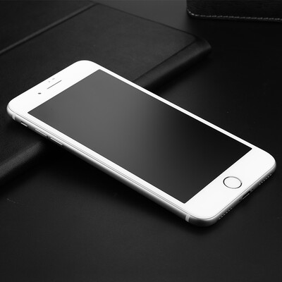 

Bonks Apple iPhone87 Full Screen Cover Steel Film Mobile Film Anti-glare Anti-Reflection Shu Eye Mask 3D Full-screen Not Broken Apple 87 Foil White