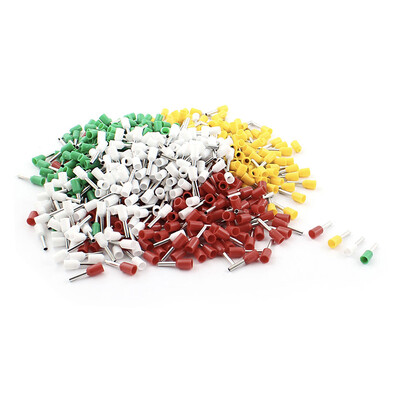 

(500 pieces/lot) suyep AWG16 1.5mm² Insulated Cord End Wire Ferrules Terminal E1508 red