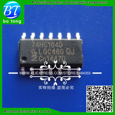 

Free shipping 100pcs SMD logic ics 74HC164 74HC164D SN74HC164D SOP-14