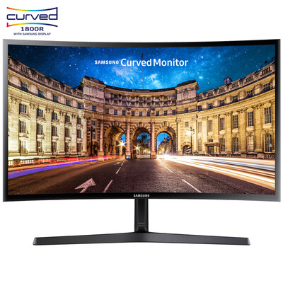 

Samsung SAMSUNG C24F396FHC 235-inch 1800R Curvature Wide Angle Low Blu-ray Surface Computer LCD Monitor HDMI