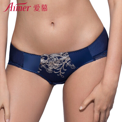 

Love underwear flowers sea impression low waist briefs flower embroidery ladies underwear AM230411 lotus color 16070 M