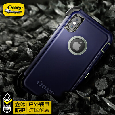 

OtterBox Новый Apple X iPhone X Защитник Защитите крышку телефона для iPhone 10 Темно-зеленый + белый