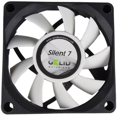 

GELID 7cm fan computer chassis cooling fan 2200 rpm 3 pin interface Silent7