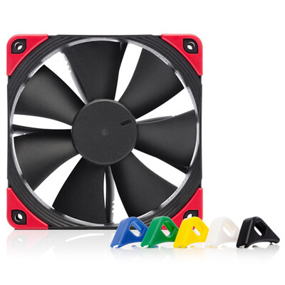 

Owl (NOCTUA) NF-F12 PWM color version 12cm fan (1500PWM intelligent temperature control / 4-pin cold exhaust fan / U12S fan)