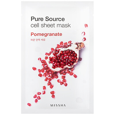 

Mystery still MISSHA net silk soft mask pomegranate 25ml moisturizing refreshing translucent men&women mask