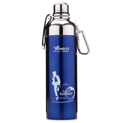 

Huaya style stainless steel insulation Cup creative men and women cups outdoor travel sports bottles car thermos bottle students kettle 500ml orange red HD3-500