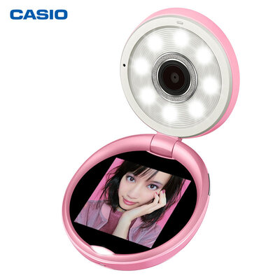 

CASIO TR-M10 Ограниченная коробка подарка дня Valentine (франтовская красотка, портативный вид порошка, технология 9 света [светлая красавица]) Angel White