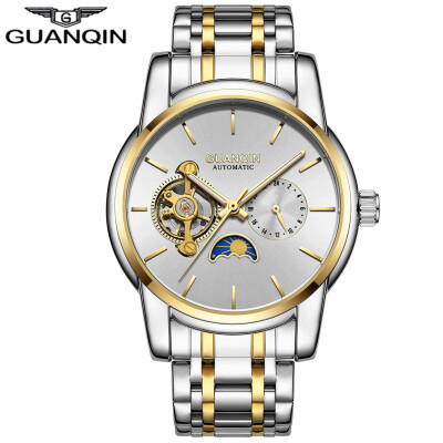 

GUANQIN Men's watch business waterproof automatic mechanical watch hollow sports watch