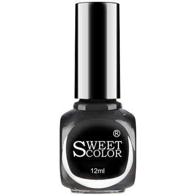 

Sweetcolor CP-A12 Лак для ногтей черный 12ml