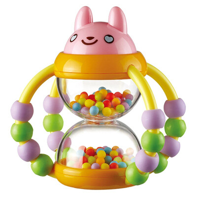 

Oubi (AUBY) образовательные игрушки цветочная корзина песочные часы погремушки дети дети колокольчик tingling 463104DS