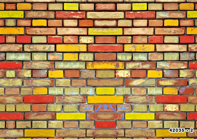 

Custom photo wallpaper 3D stereo color brick pattern wallpaper wood large mural Restaurant Bar Cafe entrance wallpaper mural
