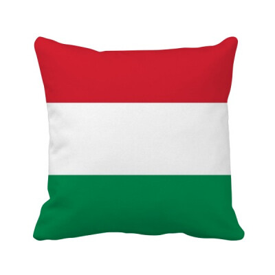 

Hungary National Flag Europe Country Square Throw Pillow Insert Cushion Cover Home Sofa Decor Gift