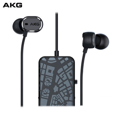 

AKG N20NC активного шумоподавления наушники наушники интеллектуальный микрофон музыка гарнитура шумоподавления провод-совместимые три кнопки черный Apple, Эндрюс