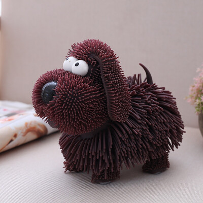 

2018 New Fashion Cute Dog Toys Walk Play Music Silicone Stuffed Animal Dog Dolls Kids Birthday Gift