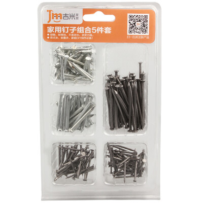 

Jimmy home JM-G1601C household nail set cement nail round steel nail iron nail stainless steel nail nail wood nail wall nail painting nail 220