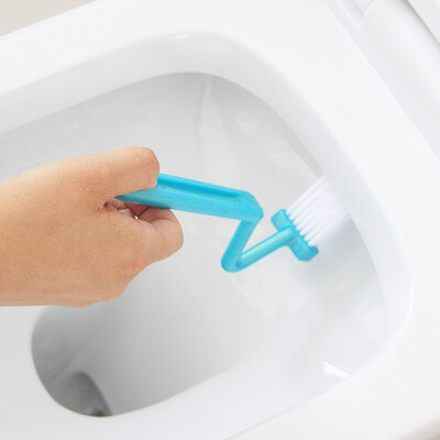 

Cape creative V-shaped toilet brush toilet side cleaning brush toilet toilet brush WH-9174