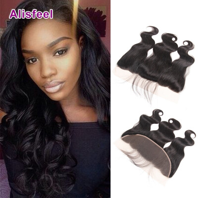 

Brazilian Body Wave With Ear To Ear Frontal Brazilian Virgin Hair With Lace Frontal 13×4 Human Hair Lace Frontal With Baby Hair