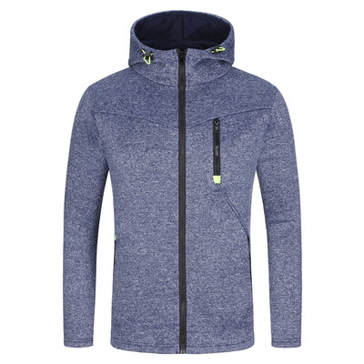 

2017 New Autumn&Winter Mens Hoodies Contrast Color Slim Thickened Fleece Hoodies -4XL