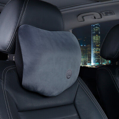 

Car home car headrest neck pillow memory cotton car neck pillow pillow car four seasons head pillow I-609MF-H elegant gray