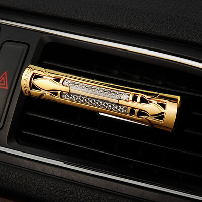 

Card Decoration CarSetCity Adoran Gold Aromatherapy Stick Car Automotive outlet Perfume Car Decorations Pendant Decoration Flower Purple