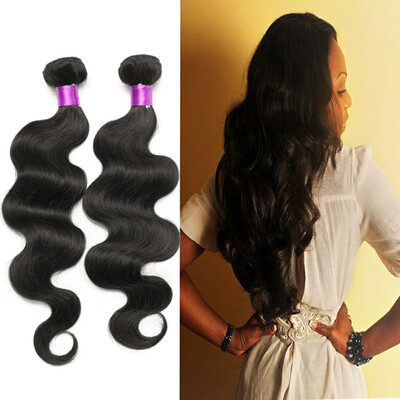 

4 bundles Brazilian Body Wave virigin Human hair extensions brazilian body wave human hair weaves Brazilian Peruvian Hair Natural