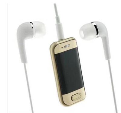 

GiGiboom Sport Stereo Mini Clip on Bluetooth Headset Wireless bluetooth handsfree clip Earphone Headphone Clamp Collar For Samsung
