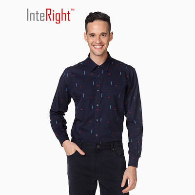 

INTERIGHT Mens Casual Fashion Shirt