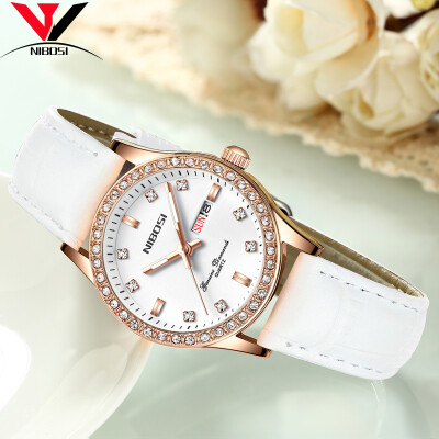 

New NIBOSI Brand Women Watches Quartz Watch Ladies Luxury Bracelet Wrist Watch Women Female Clock Montre Femme Reloj Mujer Saat