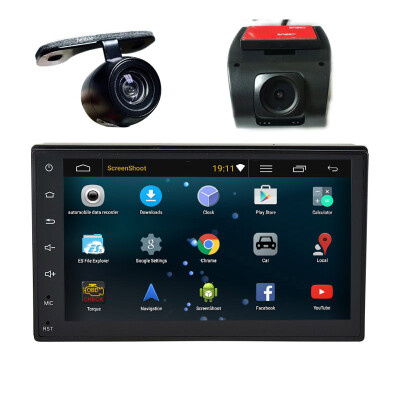 

Henhaoro 7" Android Car Stereo Gps Navigation Touch Screen Radio No DVD 2 DIN Resolution 1024x600 Head unit